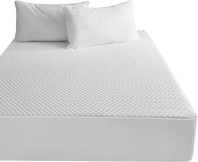 OhGeni | Waterproof Mattress Protector | Full Size | White