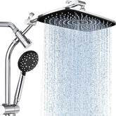 Veken | Shower Head Combo | 11.8 Inch |  Silver Chrome