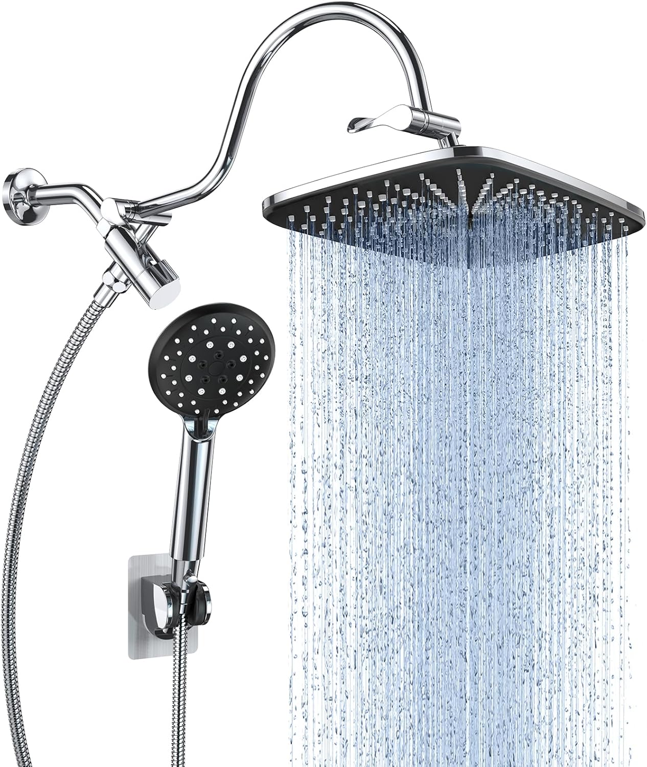 Veken | Shower Head Combo| 12inch| Sliver