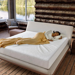 OhGeni | Waterproof Mattress Protector | Queen Size | White - aborderproducts