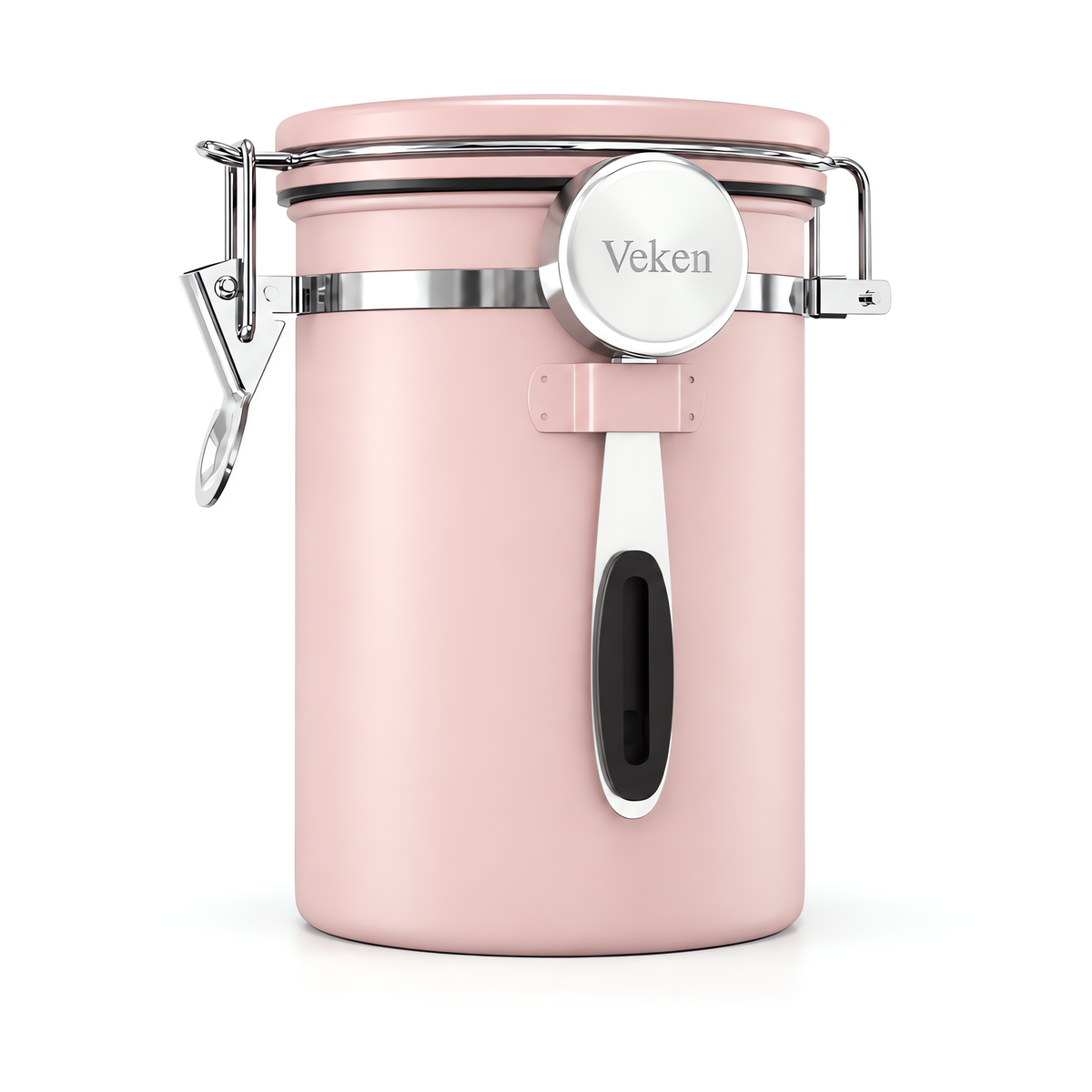 Veken Coffee Canister,Large Airtight Stainless Steel Container-15