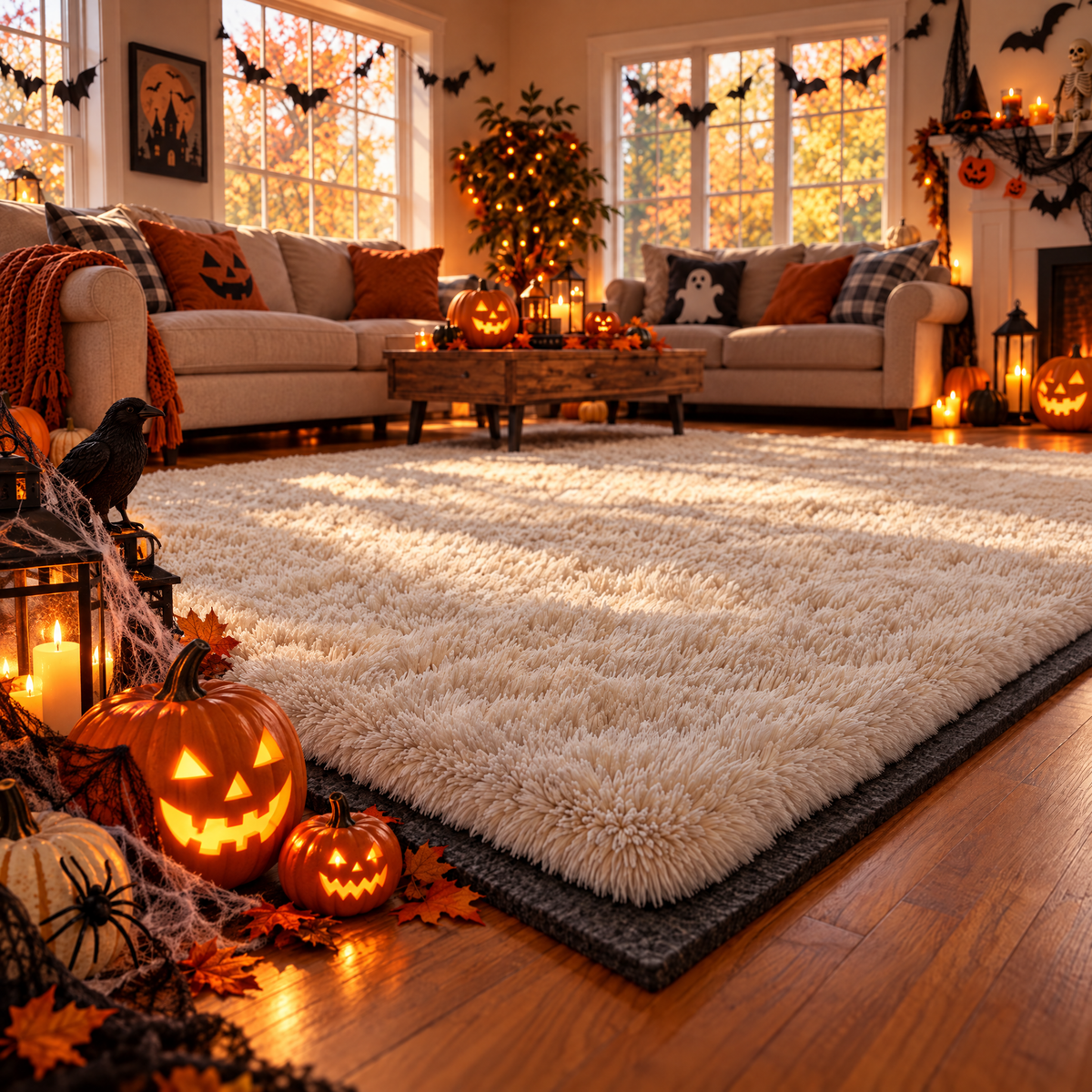 Veken Non-Slip Rug Pad, Anti-Skid Carpet Underlay for Hardwood Floors, Keeps Area Rugs Securely in Place & Protects Finishes-zoom-18
