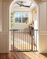 Cumbor | Safety Gate |  29.7-40.6"W x 30.5"H | Brown - aborderproducts