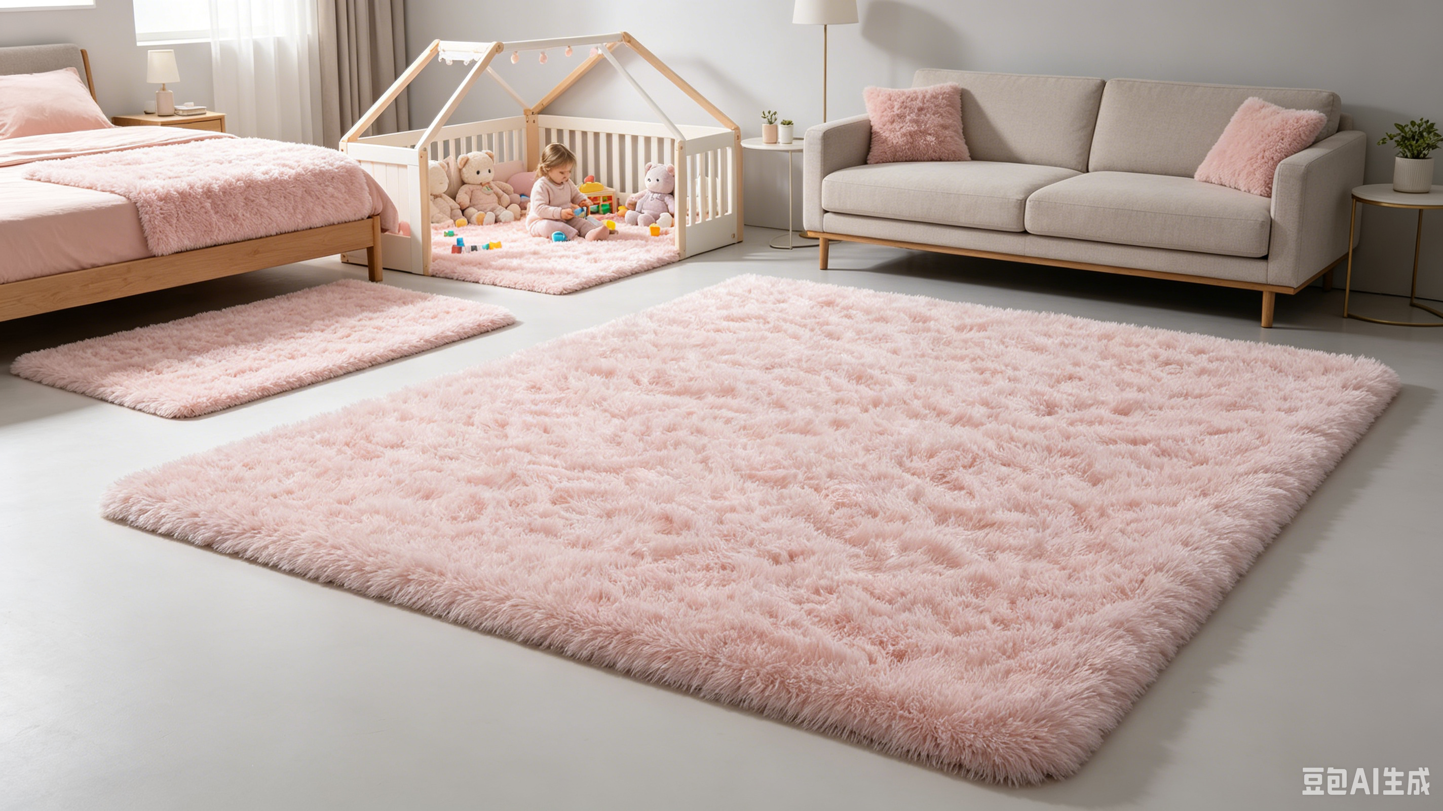 lxx Premium Ultra-Soft Washable Area Rug - Non-Slip Vintage Carpet for Living Room & Bedroom-zoom-16