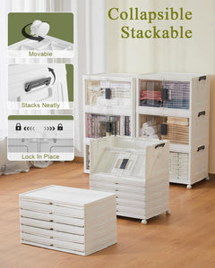 OlarHike | Storage Bins | 48QT | 6 Packs - aborderproducts