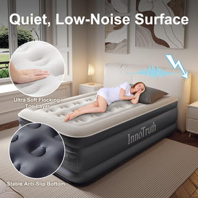 InnoTruth | Air Mattress | 18" Height |  Twin - aborderproducts