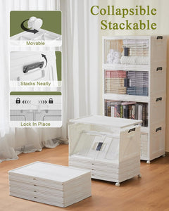 OlarHike | Storage Bins | 76QT | 4 Packs - aborderproducts