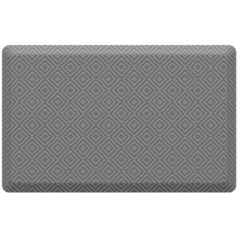 Ophanie 20x32 Kitchen Mat 3/4 Inch Thick Anti Fatigue Cushioned Floor Rug Waterproof Non Slip Standing Mat Grey-zoom-
