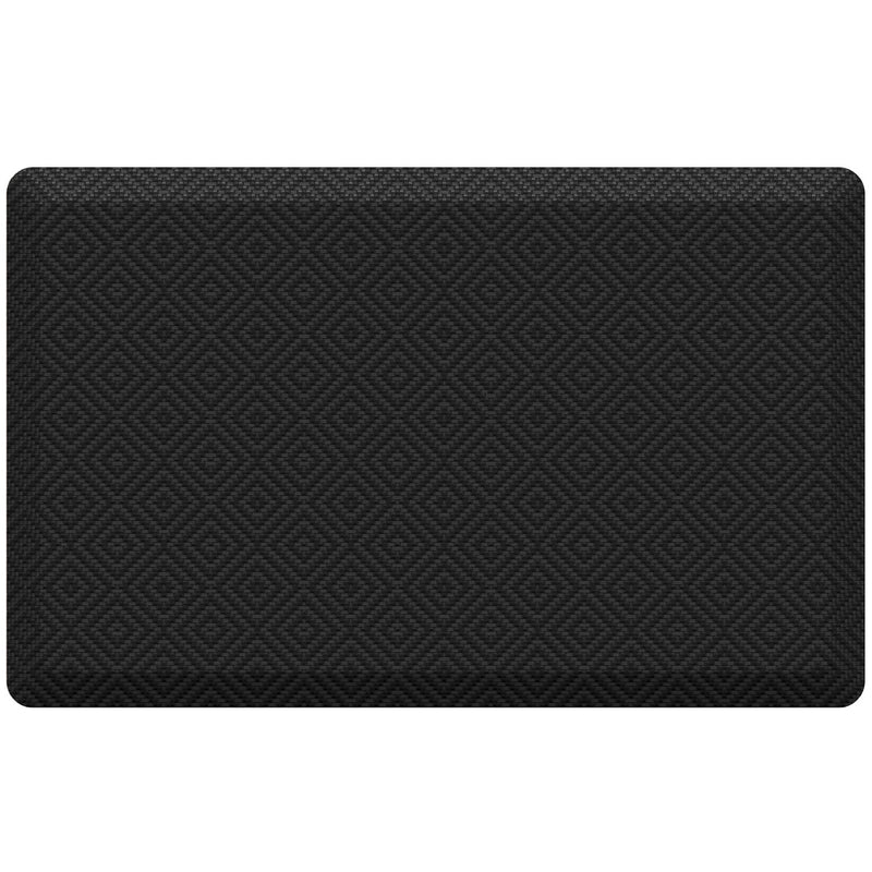 Ophanie 20x32 Kitchen Mat 3/4 Inch Thick Anti Fatigue Cushioned Floor Rug Waterproof Non Slip Standing Mat Black-zoom-