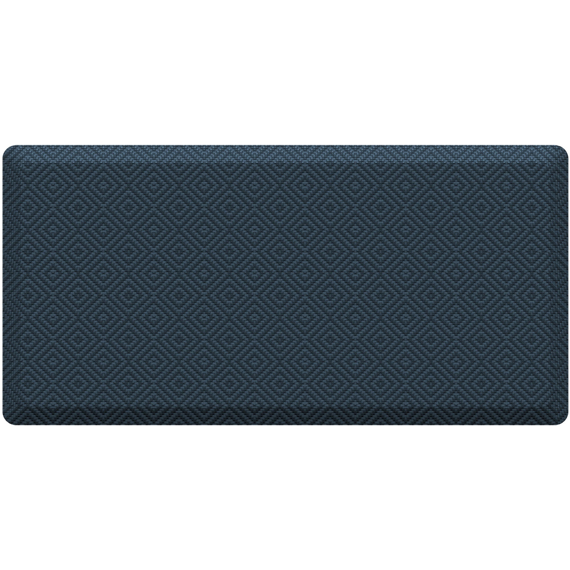 Ophanie 20x39 Kitchen Mat 3/4 Inch Thick Anti Fatigue Cushioned Floor Rug Waterproof Non Slip Standing Mat Blue-zoom-1