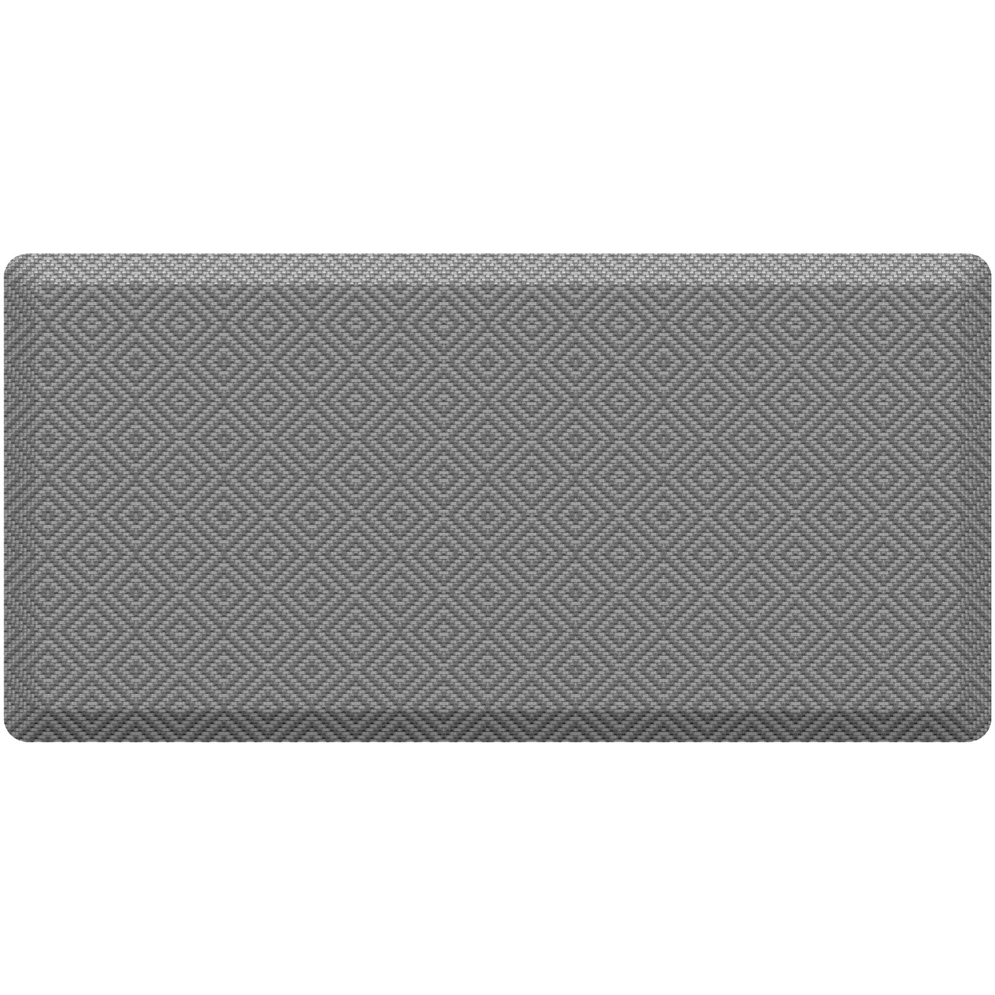 Ophanie 20x39 Kitchen Mat 3/4 Inch Thick Anti Fatigue Cushioned Floor Rug Waterproof Non Slip Standing Mat Grey-1