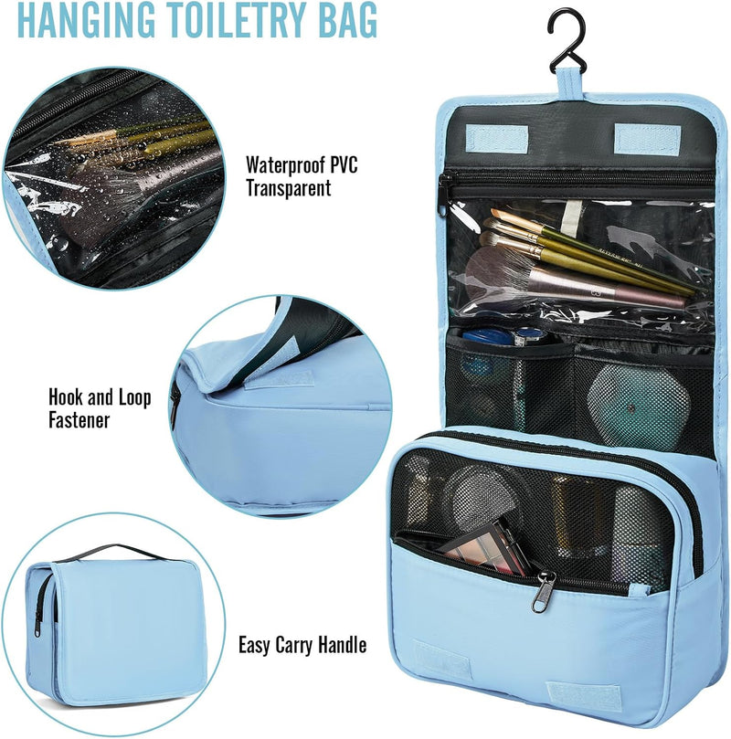 Veken | Packing Cubes | 8 Set | Light Blue-zoom-