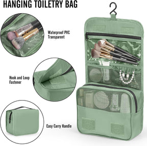Veken | 10 Set | Packing Cube | Jade Matcha - aborderproducts