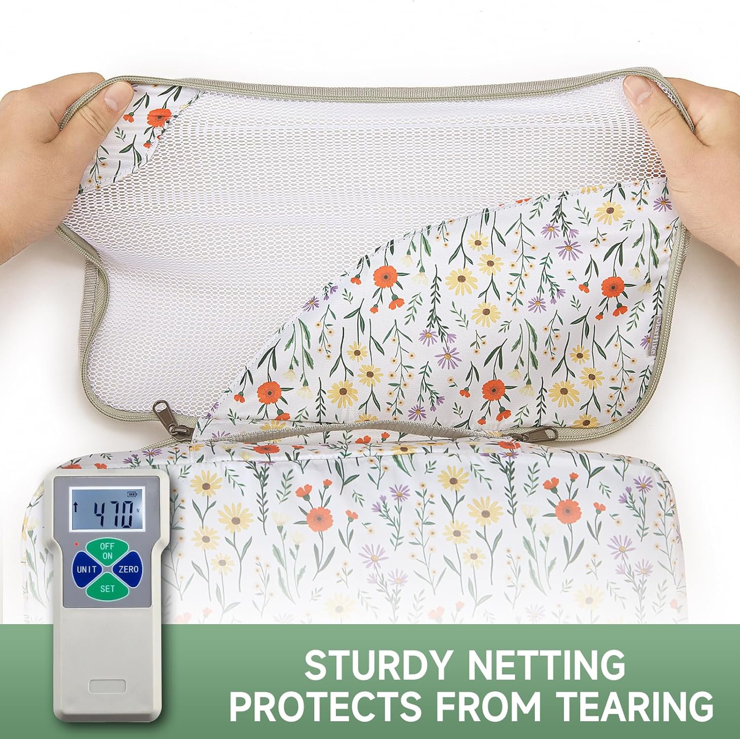 OlarHike Packing Cubes | Set Of 6 | Floral - aborderproducts