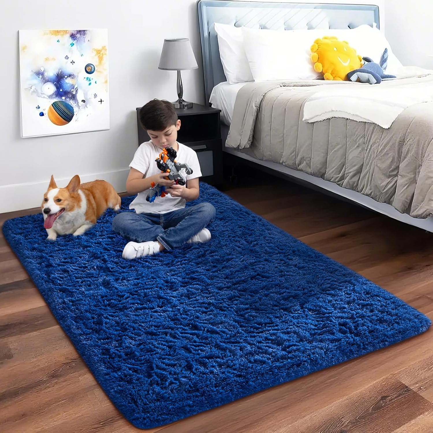 Ophanie | Upgrade Rug |  3x5 | Blue - aborderproducts