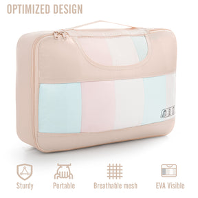 Veken | Packing Cubes | 8 Set | Cream - aborderproducts