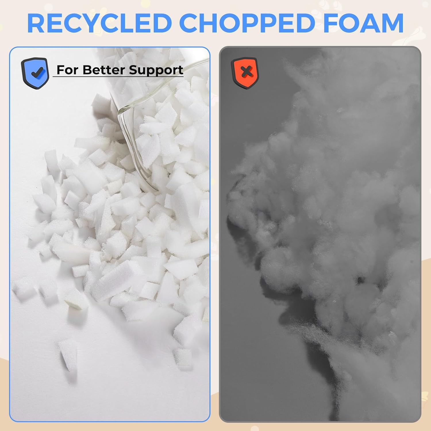 OhGeni | Plush Pet Bed | 41inch | Grey - aborderproducts