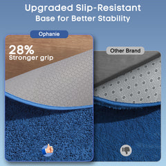 Ophanie | Round Rug | 5 Ft | Blue - aborderproducts