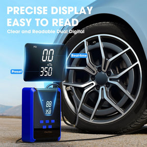 OlarHike | Electric Tire Inflator | Blue