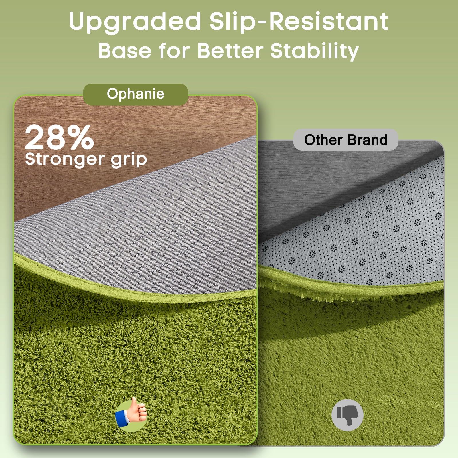 Ophanie | Round Rug | 5 Ft | Green - aborderproducts