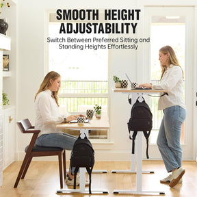 Veken | Electric Standing Desk | 47.2 Inch | Nature
