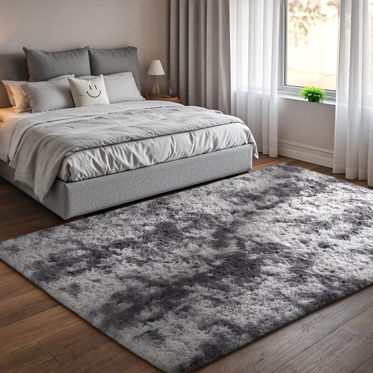 Ophanie | Upgrade Rug |  5x7 | Grey&White - aborderproducts