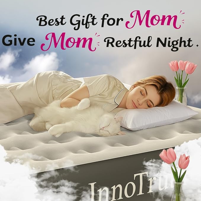 InnoTruth | Air Mattress | 13" | Full | Dark Gray-zoom-