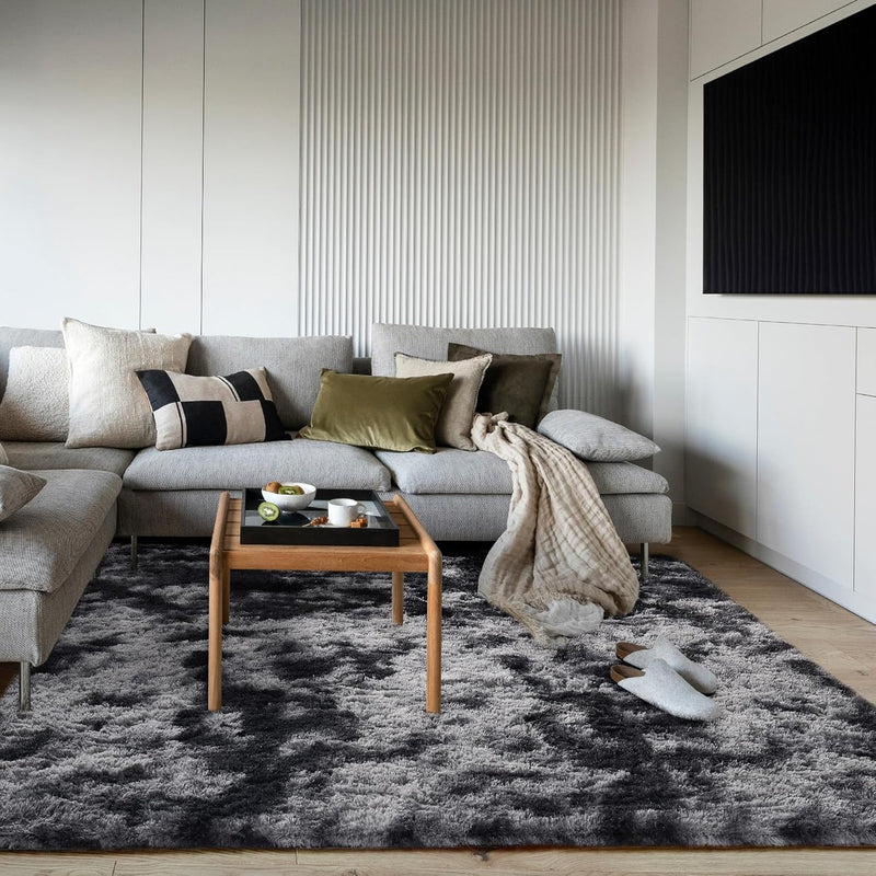 Ophanie | Upgrade Rug |  5x7 | Black & Grey-zoom-