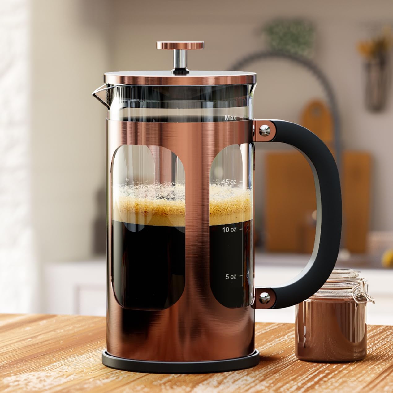 Veken French Press Coffee Maker-zoom-1