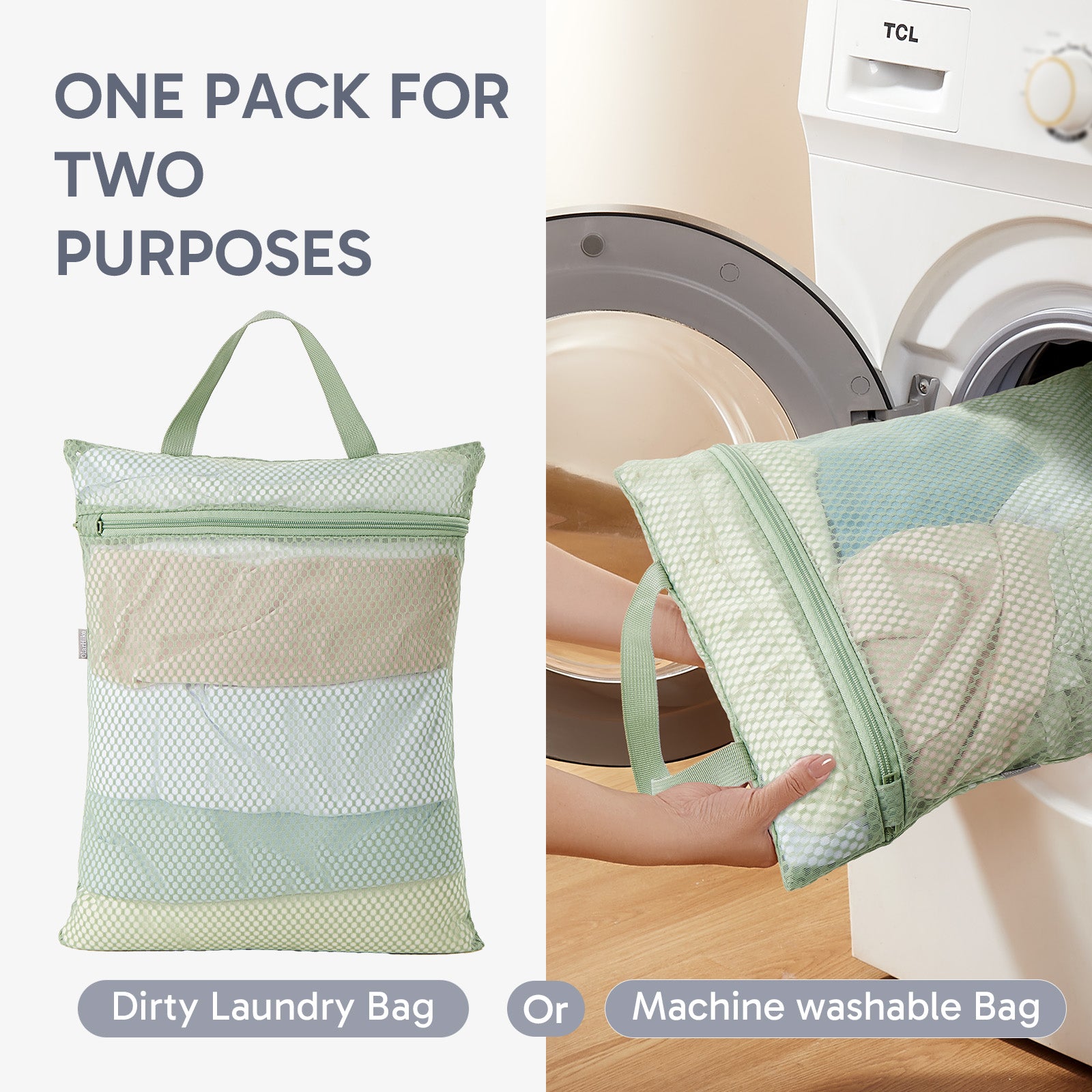 ALL INCLUDED 10 Set Durable Packing Cubes for Suitcases,OlarHike Essentials for Travel,UPGRADED Anti-Tear Stitching, NEW Improved Luggage Packing Organizers for Travel Accessories (Matcha Green) - aborderproducts