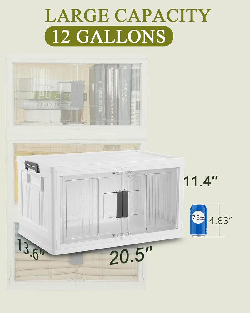 OlarHike | Storage Bins | 48QT | 4 Packs-zoom-