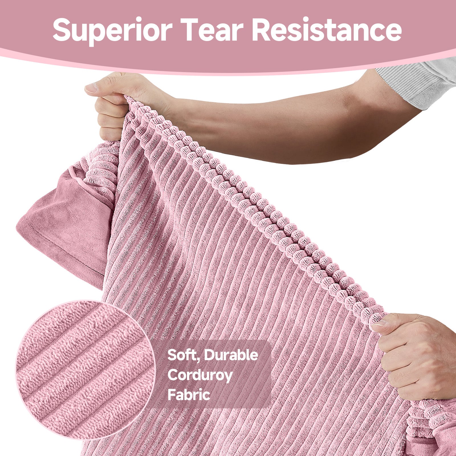 OhGeni | Orthopedic Waterproof & Machine Washable Dog Bed | 36 Inches | Pink - aborderproducts