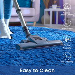 Ophanie | Round Rug | 5 Ft | Blue - aborderproducts