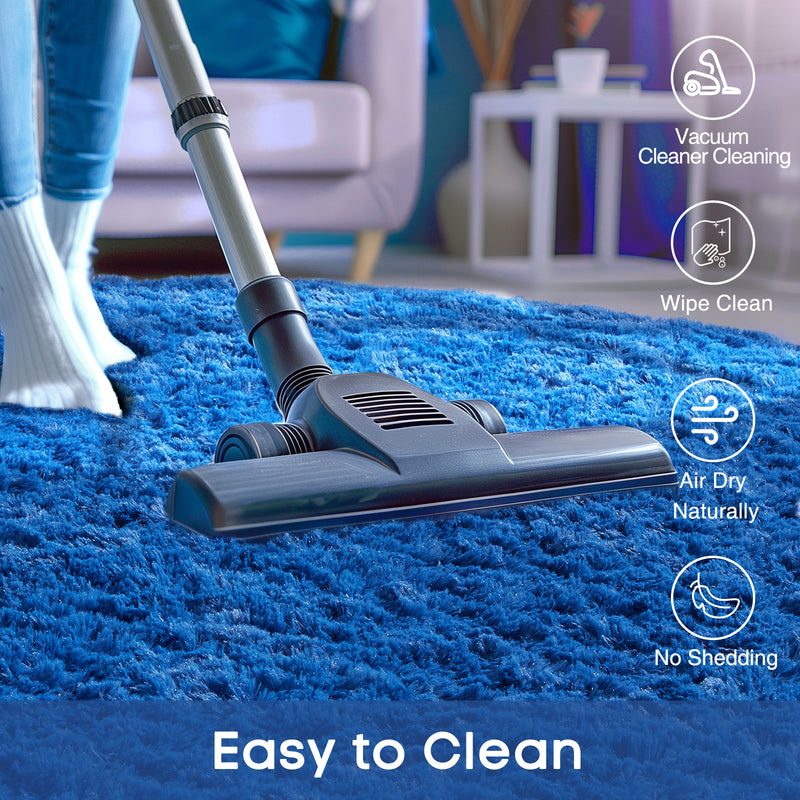 Ophanie | Round Rug | 5 Ft | Blue-zoom-