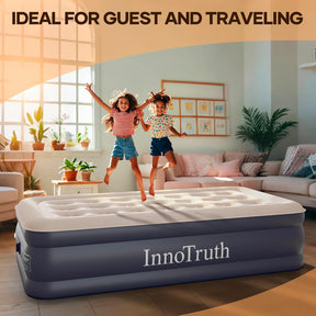 InnoTruth | Air Mattress | 18" Height |  Twin - aborderproducts