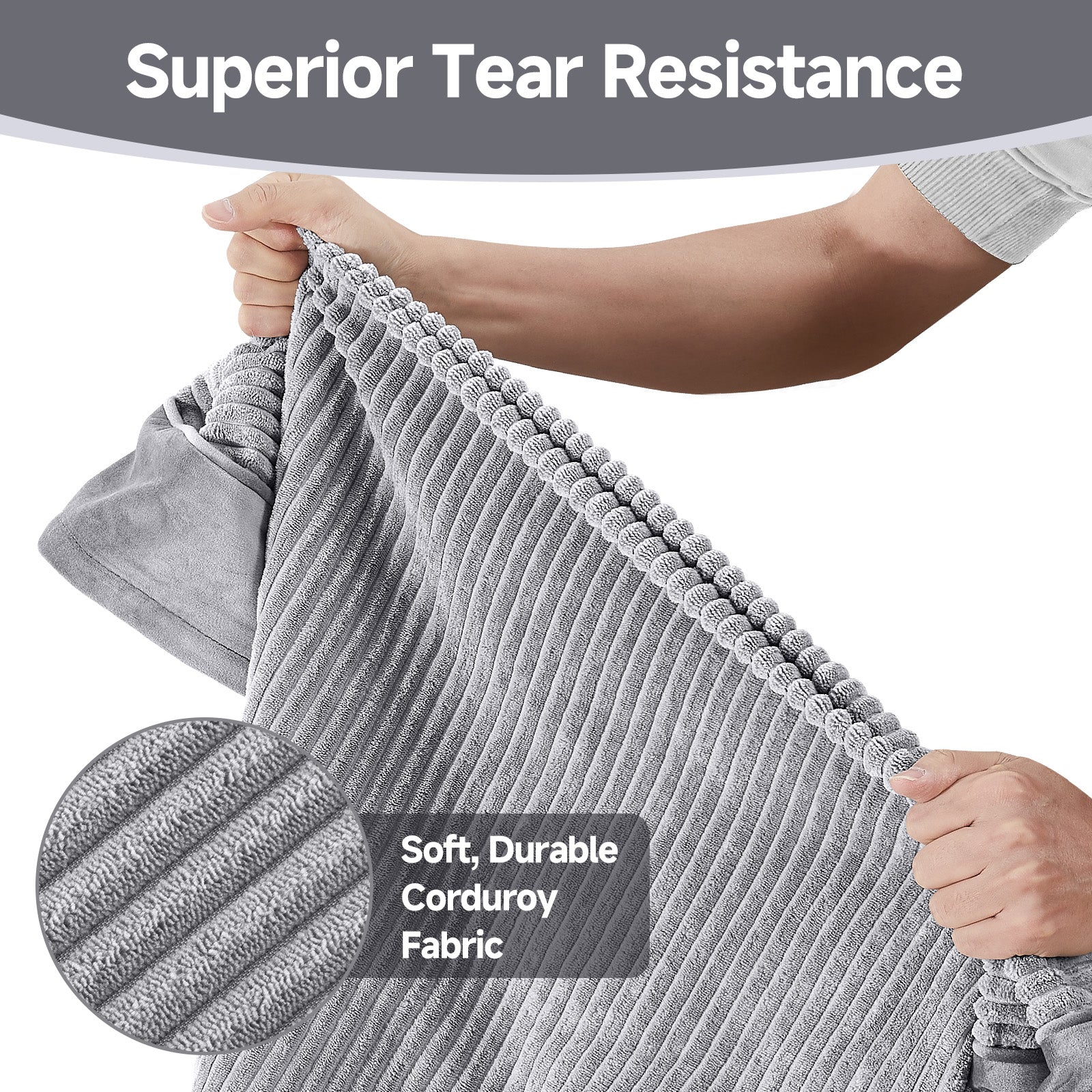 OhGeni | Flat Dog Bed | 30" | Gray - aborderproducts