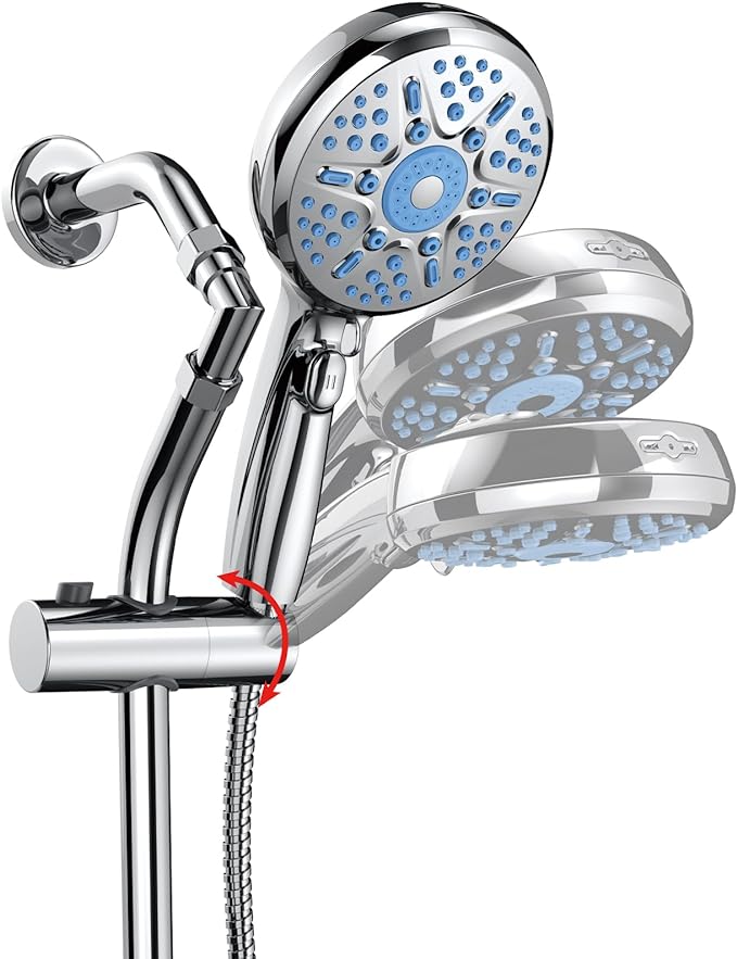 Filtered Shower Head with Handheld| 15 inch | 9 Spray Modes | Veken - aborderproducts