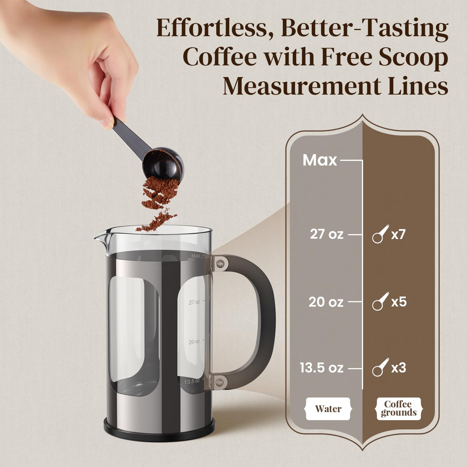 Veken French Press Coffee Maker-zoom-18