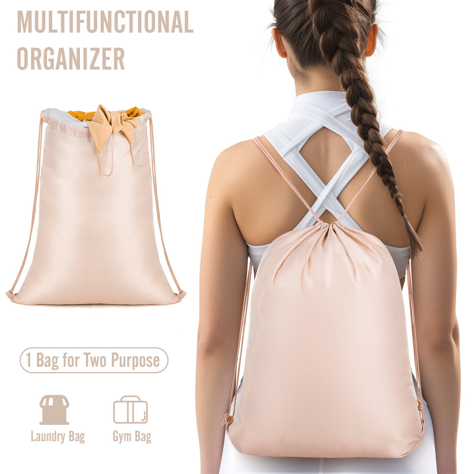 Veken | Packing Cubes | 8 Set | Cream - aborderproducts