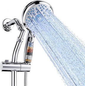 Filtered Shower Head with Handheld| 15 inch | 9 Spray Modes | Veken - aborderproducts