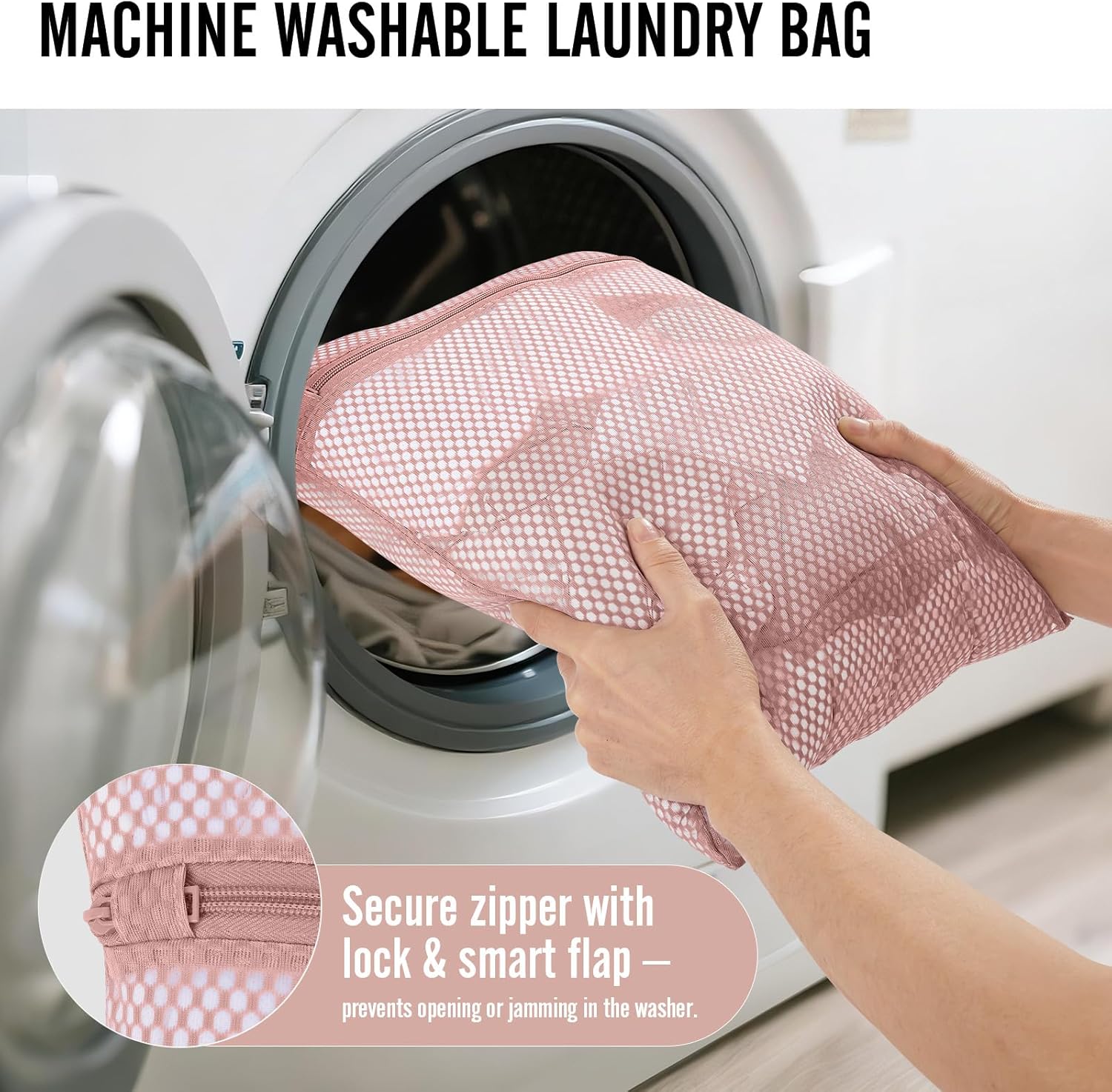 Veken | 10 Set | Packing Cube | Sweet Pink Stripes - aborderproducts