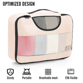 Veken | Packing Cubes | 8 Set | Gream