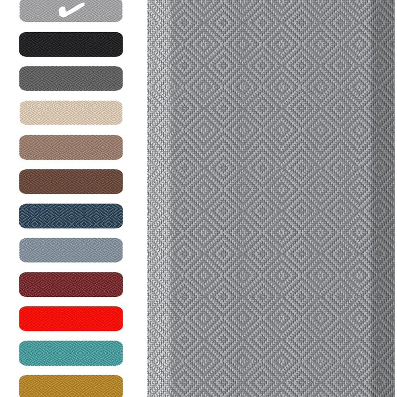 Ophanie Grey Kitchen Mat 24x70, Anti Fatigue Standing Mat 3/4 Inch Thick, Non Slip Waterproof Cushioned Ergonomic Rug for Office Sink-zoom-