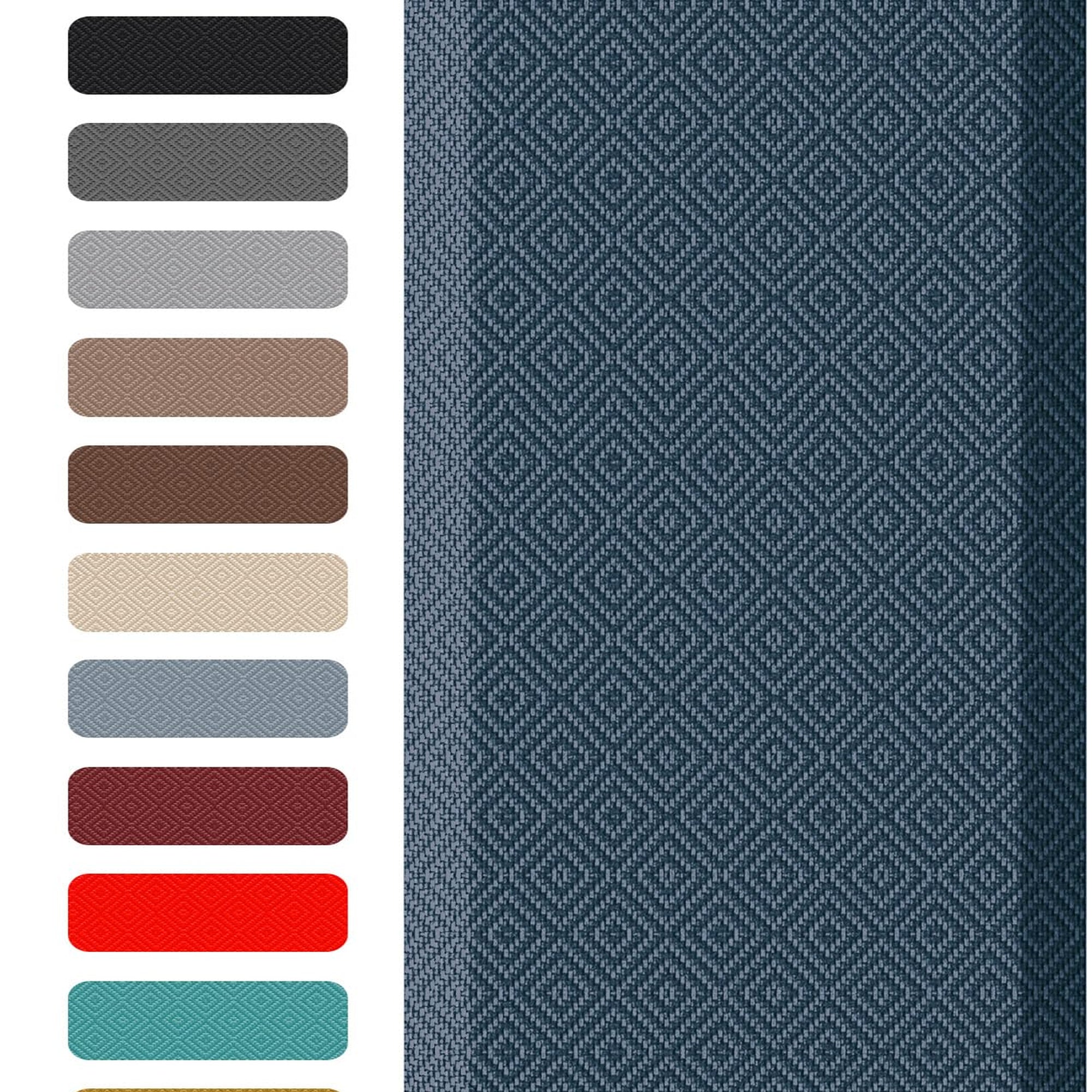 Ophanie Blue Kitchen Mat 20x60, Anti Fatigue Standing Mat 3/4 Inch Thick, Non Slip Waterproof Cushioned Ergonomic Rug for Office Sink