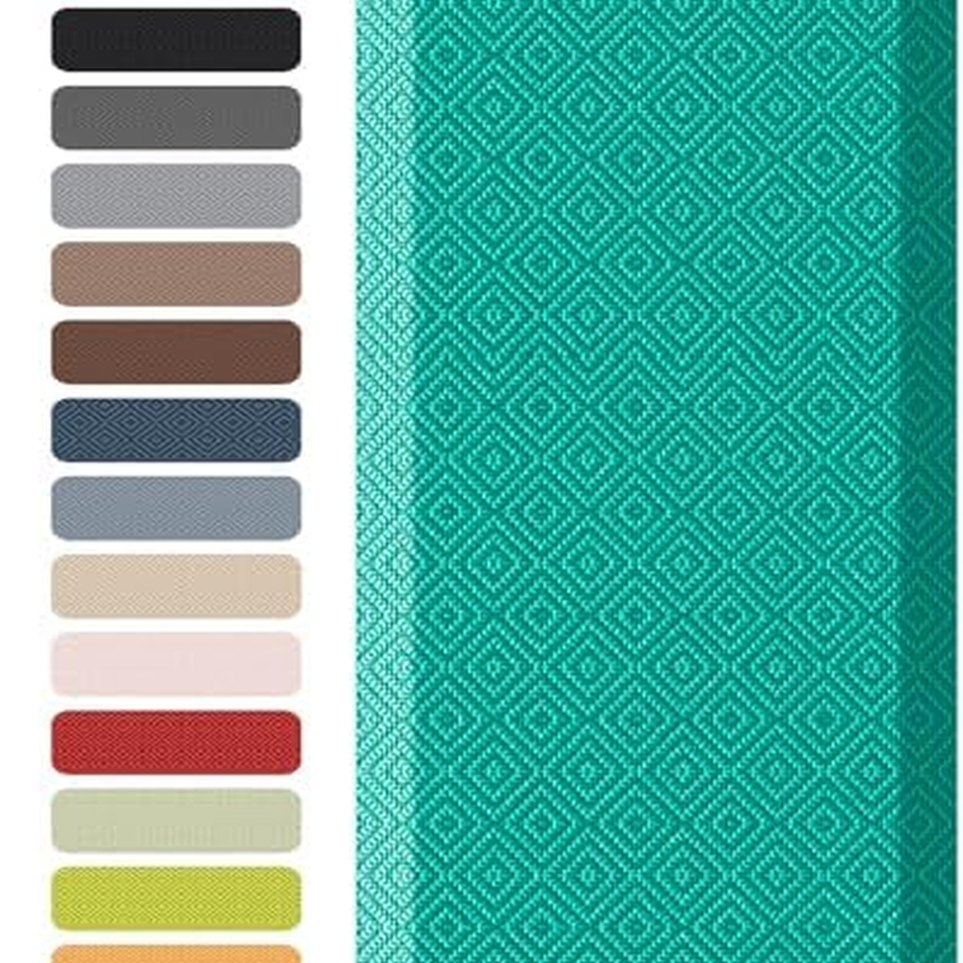 Ophanie Teal Kitchen Mat 20x39, Anti Fatigue Standing Mat 3/4 Inch Thick, Non Slip Waterproof Cushioned Ergonomic Rug for Office Sink-2