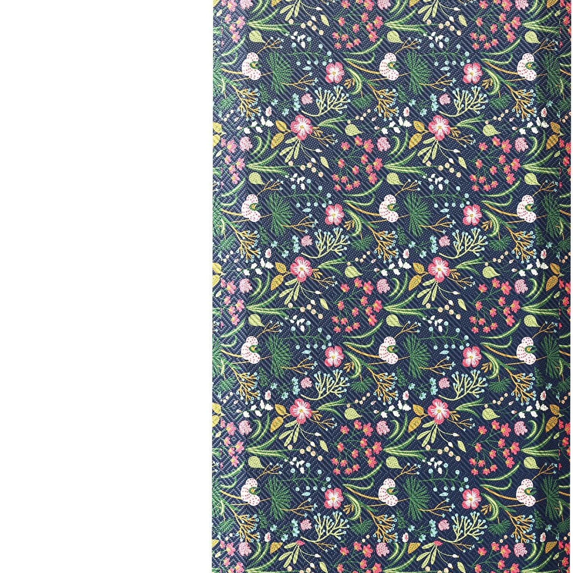 Ophanie Blue Flower Kitchen Mat 20x39, Anti Fatigue Standing Mat 3/4 Inch Thick, Non Slip Waterproof Cushioned Ergonomic Rug for Office Sink-zoom-2