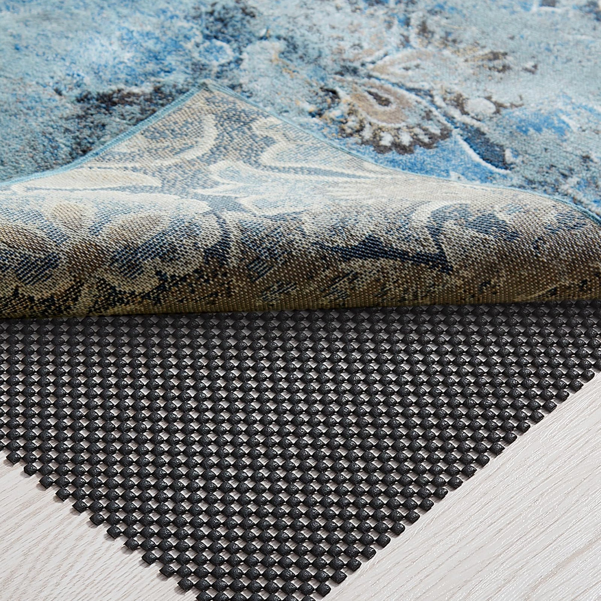 Veken Rug Pad Gripper for Hardwood Floors, Thick Non Slip Rug Pads for Area Rugs-zoom-9