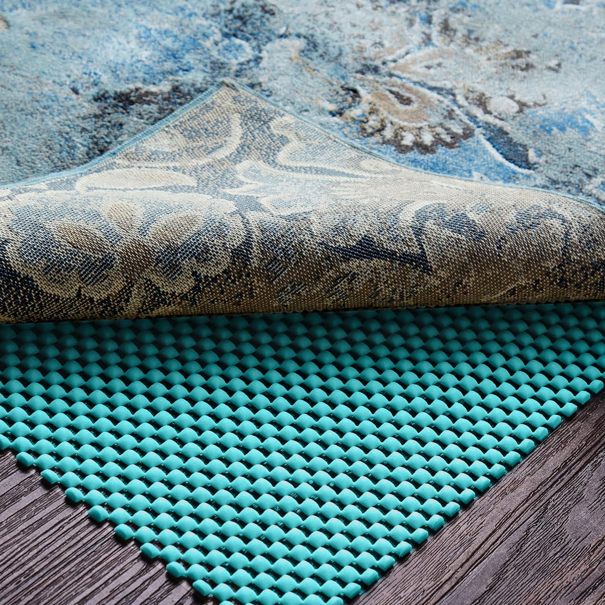 Veken Rug Pad Gripper for Hardwood Floors, Thick Non Slip Rug Pads for Area Rugs-14