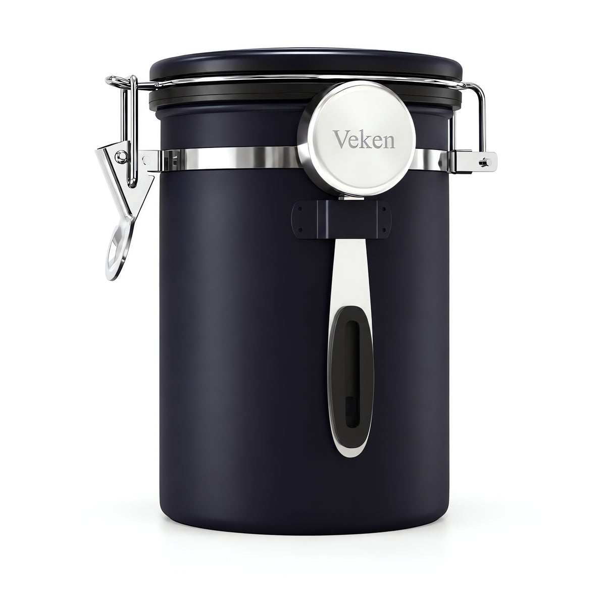 Veken Coffee Canister,Large Airtight Stainless Steel Container-zoom-11