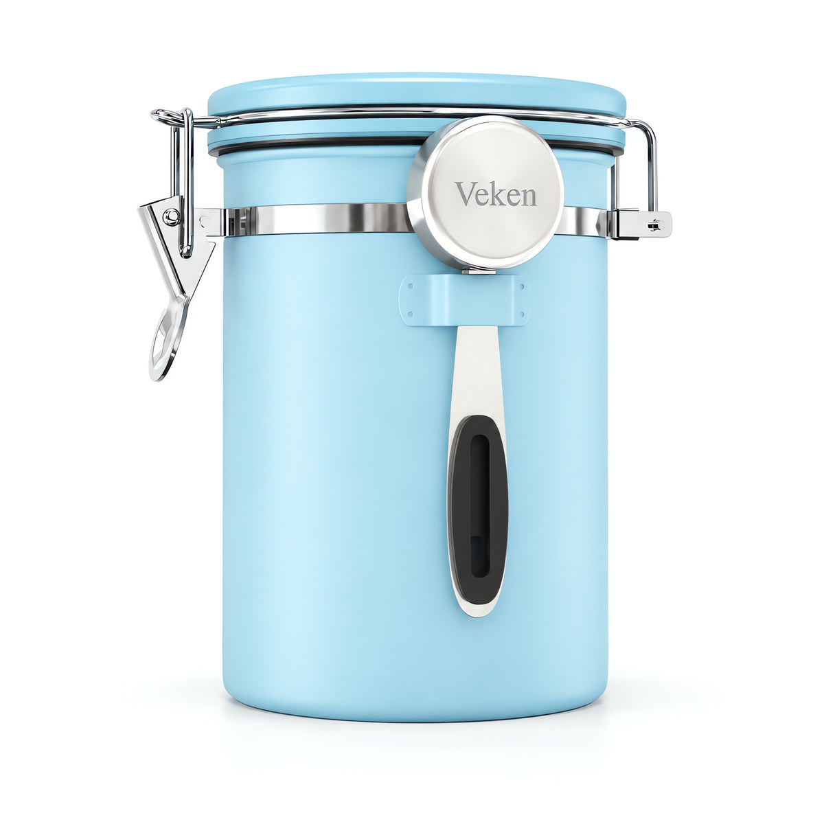 Veken Coffee Canister,Large Airtight Stainless Steel Container-12